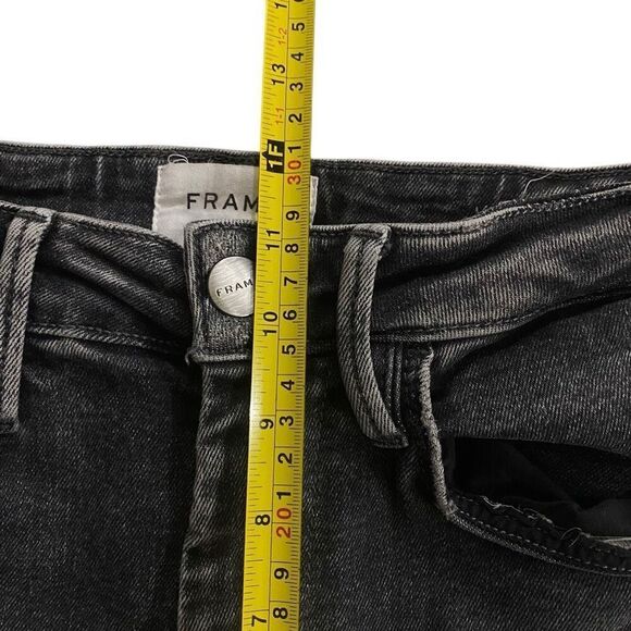 Frame gray wash washed Le one crop mini boot size 2 - Picture 7 of 10